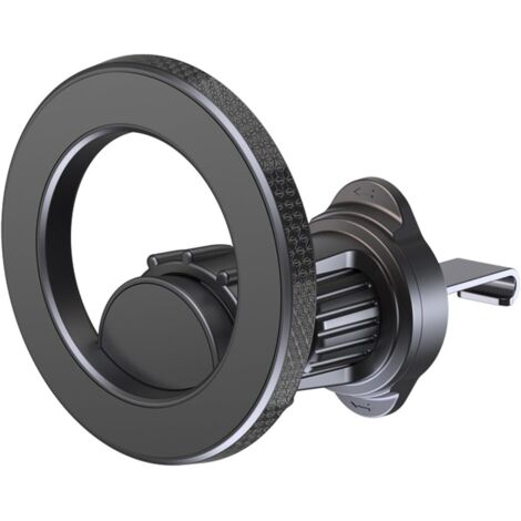 BEBUSINGOTO Soporte magnético para coche MagSafe, soporte para ventilación, rotación de 360° y clip mejorado, accesorio para iPhone 15, 14, 13, 12 y Galaxy.