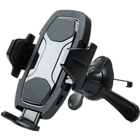 BEBUSINGOTO Soporte para teléfono de coche, soporte para ventilación de coche, soporte para teléfono móvil, rejilla de ventilación para automóvil, compatible con smartphones, rotación de 360°