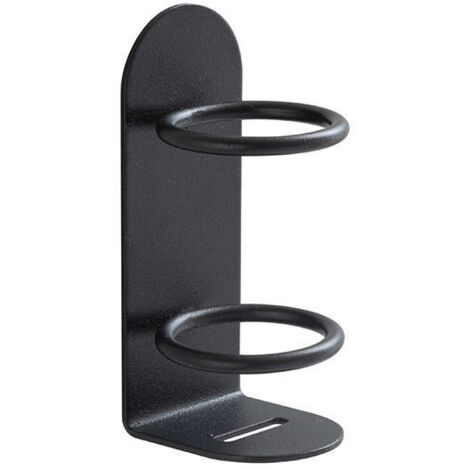 BEBUSINGOTO soportes para cepillos de dientes eléctricos de pared, ecológicos y potentes, sin necesidad de taladrar (negro).