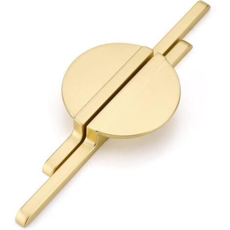 BEBUSINGOTO Stück Küchenschrankgriffe, 64 mm Lochabstand, goldfarben, Küchengriff, Küchenschrankgriff, Küchentürgriff, Schubladengriff