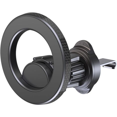 BEBUSINGOTO Supporto per telefono da auto per MagSafe, supporto per telefono da auto, supporto magnetico per telefono per bocchetta dell'aria, rotazione a 360° e clip migliorata, accessorio per auto p