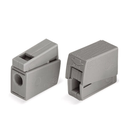 BEBUSINGOTO TERMINALES PARA LUMINARIAS 224 WAGO 3 ENTRADAS 0,5-2,5MM² - 224-112
