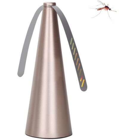 BEBUSINGOTO Ventilateur répulsif silencieux ventilateur anti-moustiques ventilateur anti-mouches muet ventilateur anti-mouches ventilateur protecteur alimentaire ventilateur de bureau or
