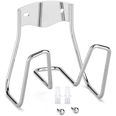 BEBUSINGOTO Wandmontierte Schlauchhalterungen, wandmontierte Schlauchhalterung aus Metall, robuste wandmontierte Schlauchhalterung