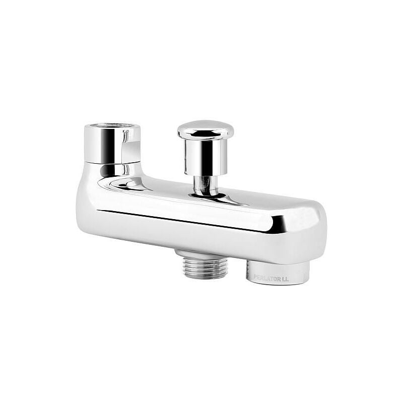 Bec de baignoire Globus 2.0 chrome, avec inverseur, entraxe 120mm