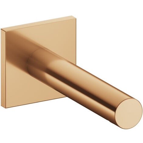 Bec de baignoire IXMO DN 15, avec rosace carrée 152 mm bronze brossé KEUCO