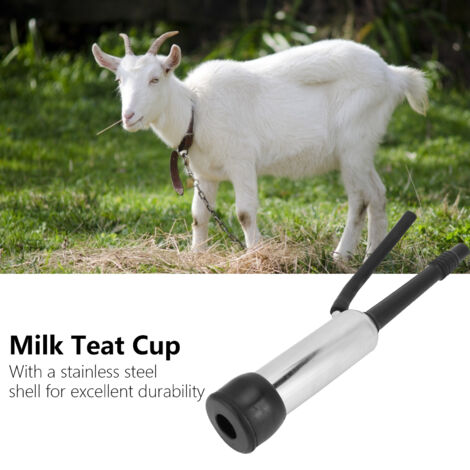 [Bec de Nettoyage] Gobelet d'Équipement de Traite Pour Moutons en Acier Inoxydable 31cm - 1 Pièce