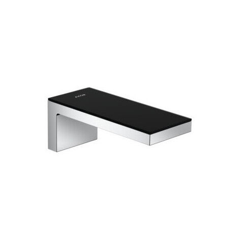 Bec déverseur chromée/verre noir