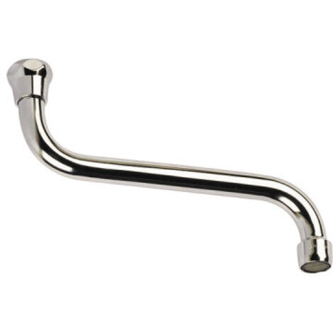 Bec déverseur F15/21 150mm – Pour systèmes de plomberie – Joint en fibre pour étanchéité optimale – Fabrication DIFF