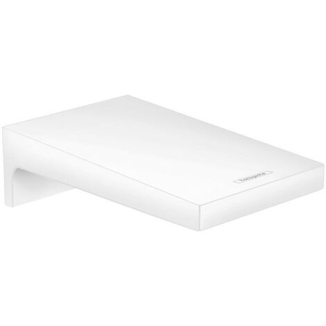 Bec déverseur lame d'eau M3/4blanc mat