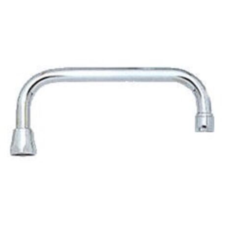 Bec déverseur par dessus chromé avec aérateur - SAS - 0150023 - Filetage 1/2 - longueur 200