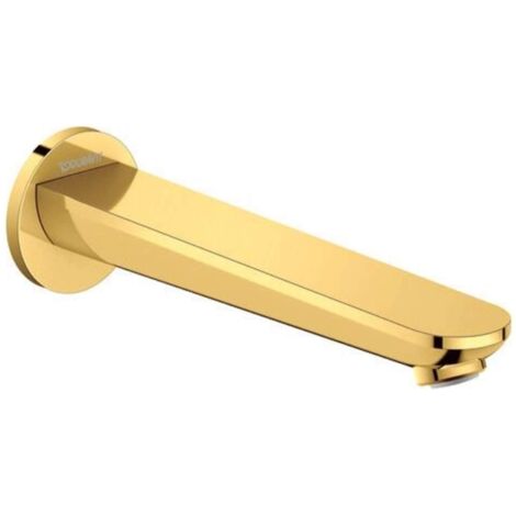 Bec déverseur pour baignoire Duravit Wave, saillie 202 mm,