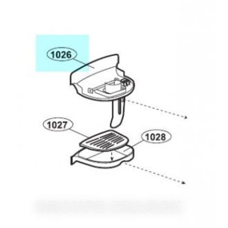 Bec distributeur d'eau pour Refrigerateur, Congelateur BEKO 4317410500