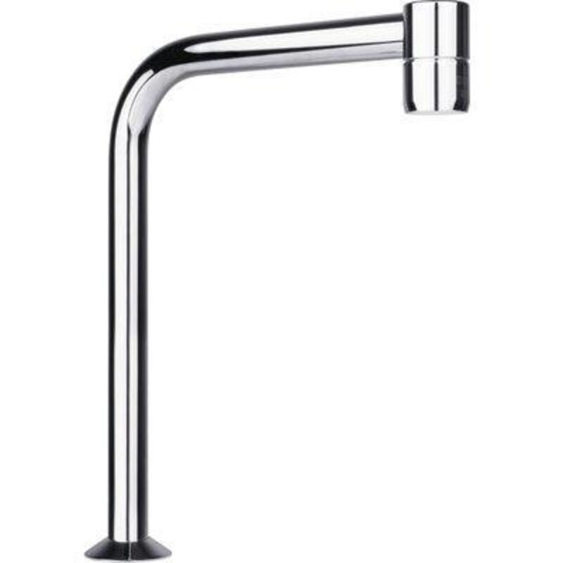 Bec tube fixe Ø16mm M1/2' - 204001 - Delabie