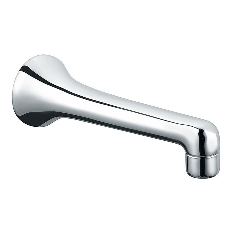 Bec fixe mural, laiton moulé Idral