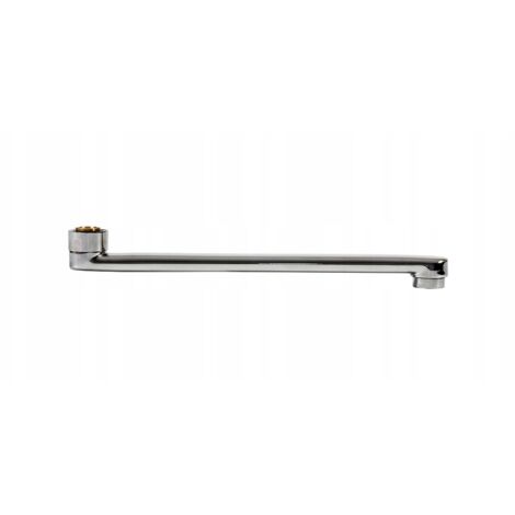 Bec plat pour robinet mitigeur monocommande type L 15 cm
