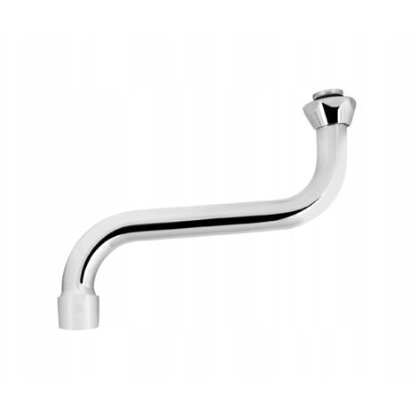 BEC POUR ROBINETS TYPE S 13 CM 3/4 POUCE CHROME DIAMANT
