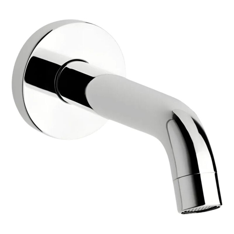 Bec seul pour mitigeur de lavabo mural deux trous.