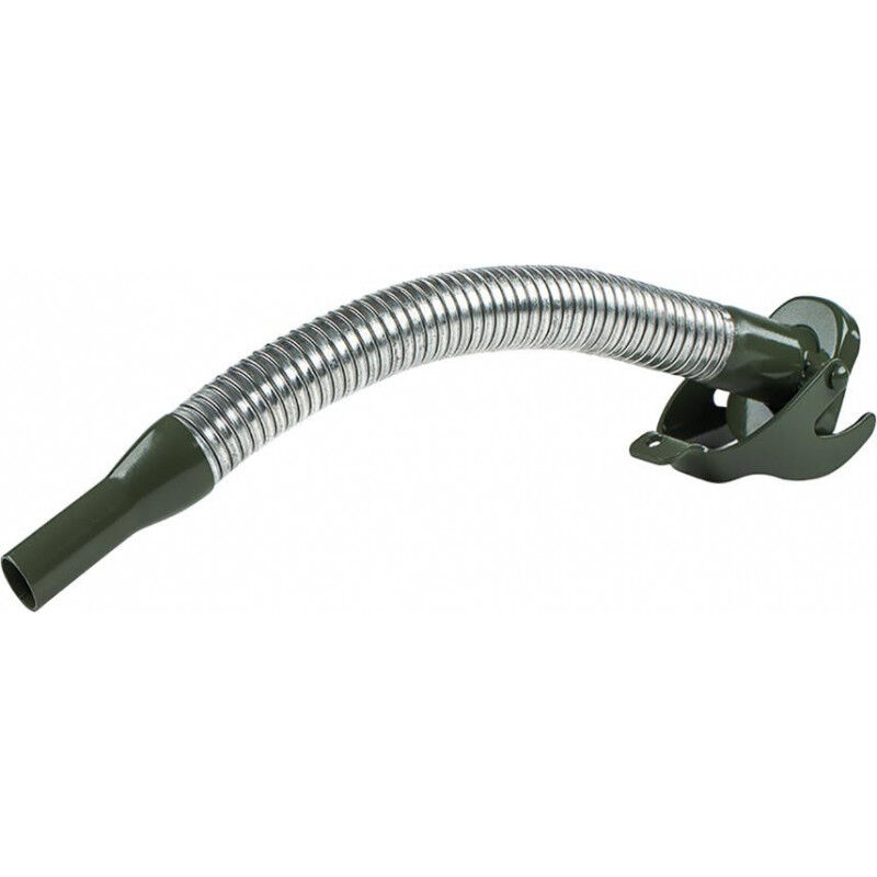 Bec verseur flexible avec tuyau d'air de 38 cm pour plaque d'acier de bidon de carburant