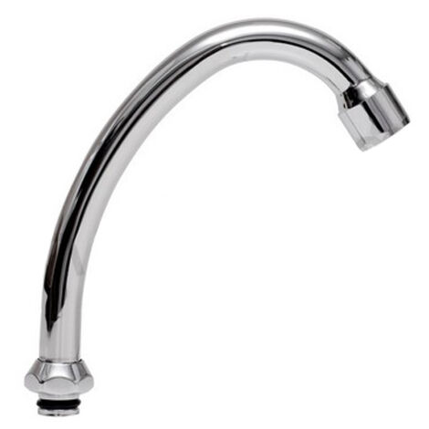 Bec verseur pour robinet 1/2" type F, longueur 300 mm