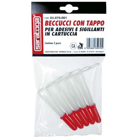 beccucci ricambio 5 pezzi - saratoga.