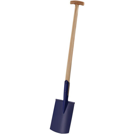 Bêche de chantier 285 x 185/180 mm taille 2 285 x 185 / 180 mm avec repose-pied et manche en T PROMAT