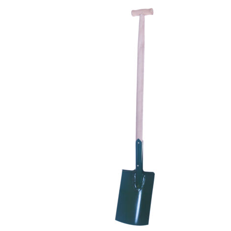 Bêche de jardin trempée avec manchon - L-02