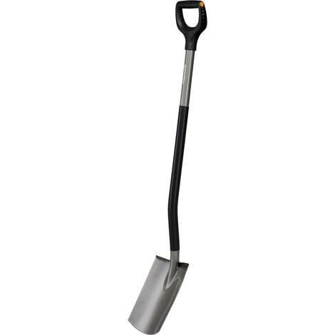 Bêche métal Ergonomic™ à bord droit