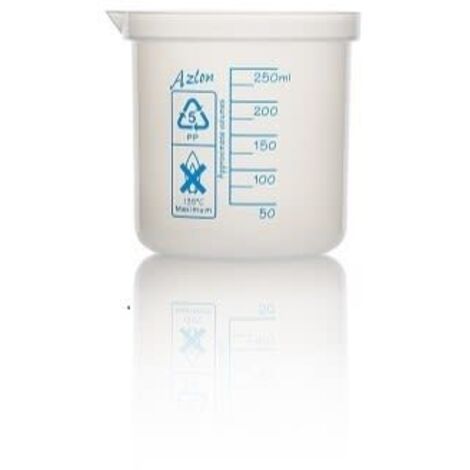 Bécher RS PRO, PP, 250ml ( Prix pour Paquet de 10 )