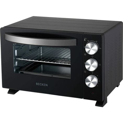 Becken Forno elettrico da tavolo, capacità 20 l, 1380 W, timer 60 min, nero  (7623958)