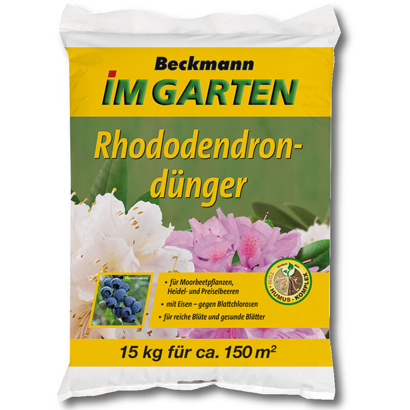 Engrais pour rhododendrons 15 kg engrais pour hortensias, engrais pour plantes de terre de bruyère - Beckmann