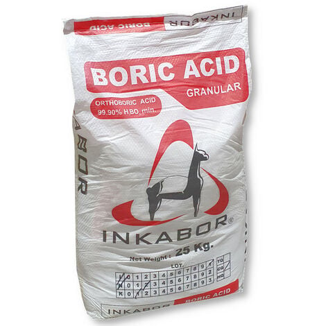 Acide d'Orthoboric acide borique de poudre de catégorie d'engrais