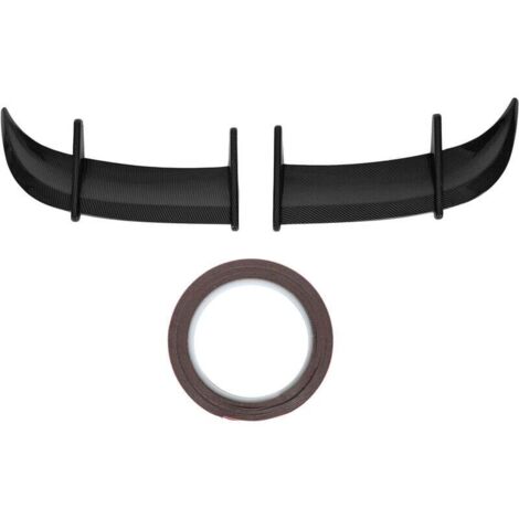 Becquet de coffre arrière de voiture en Fiber de carbone, 2 pièces, Style AK, réduction de la pression du vent, aileron de couvercle adapté aux modèles MK6
