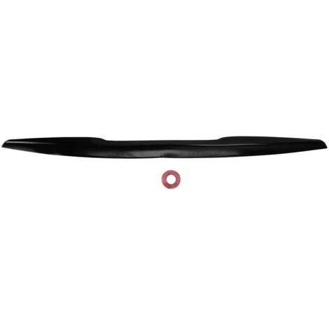 Becquet de coffre de toit arrière en caoutchouc noir brillant anti-uv universel pour voiture