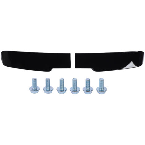Becquet de toit arrière pour porte de grange double, noir brillant, aérodynamique améliorée, Style sport léger pour T5 T5.1 T6 T6.1 2003 à 2021
