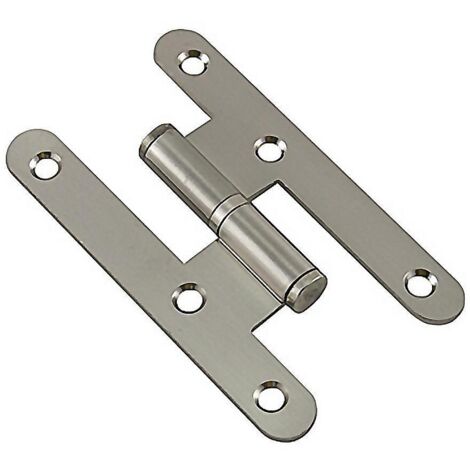 BECUSA pernio 403-100 i c/redondo niquel satin caja 20 , Pernios para puertas de madera 403 IzquierdaCanto redondoMedidas : 100x57x2mmAcabado niquel satinadoCaja de