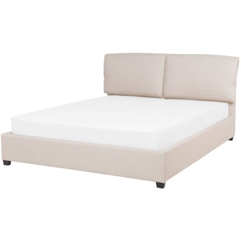 Bed Fabric BELFORT 140 x 200 cm (EU Double) Light Beige