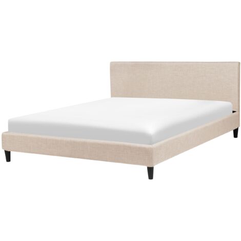 Bed Fabric FITOU 160 x 200 cm (EU King Size) Beige