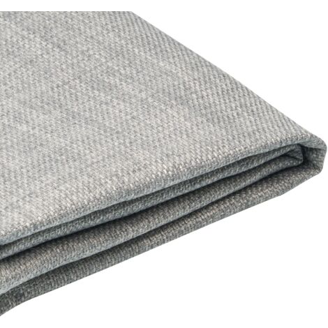 Bed Frame Cover FITOU 90 x 200 cm Light Grey