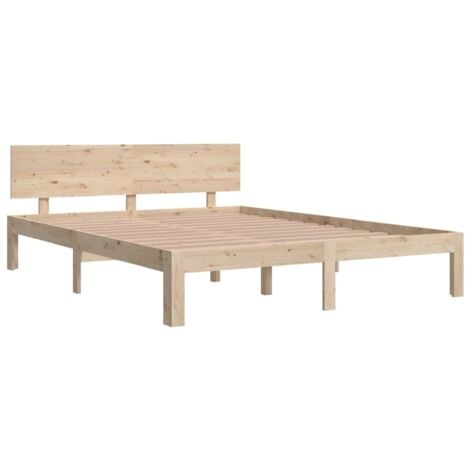 Bed Frame without Mattress 150x200cm King Size vidaXL