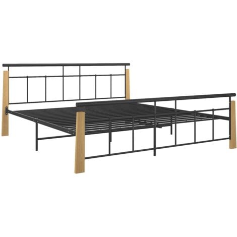 JINLEFU Bed Frame without Mattress White Single Solid Wood vidaXL