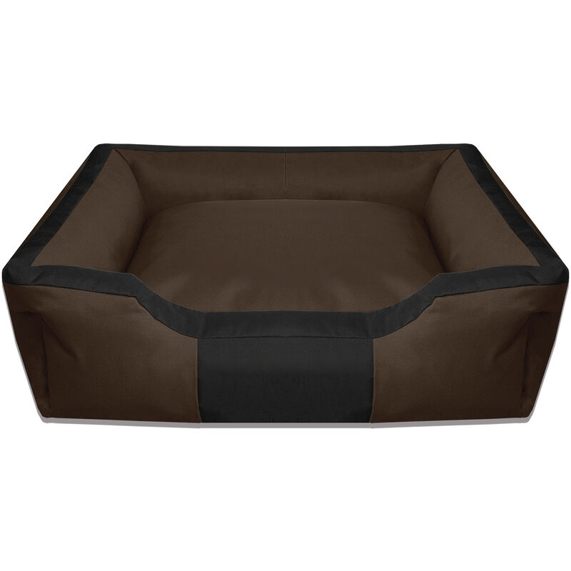 

BedDog® colchón para perro BRUNO XL hasta XXXL, 15 colores, cama para perro, sofá para perro, cesta para perro:XL, MOCCA (marron/negro) - MOCCA