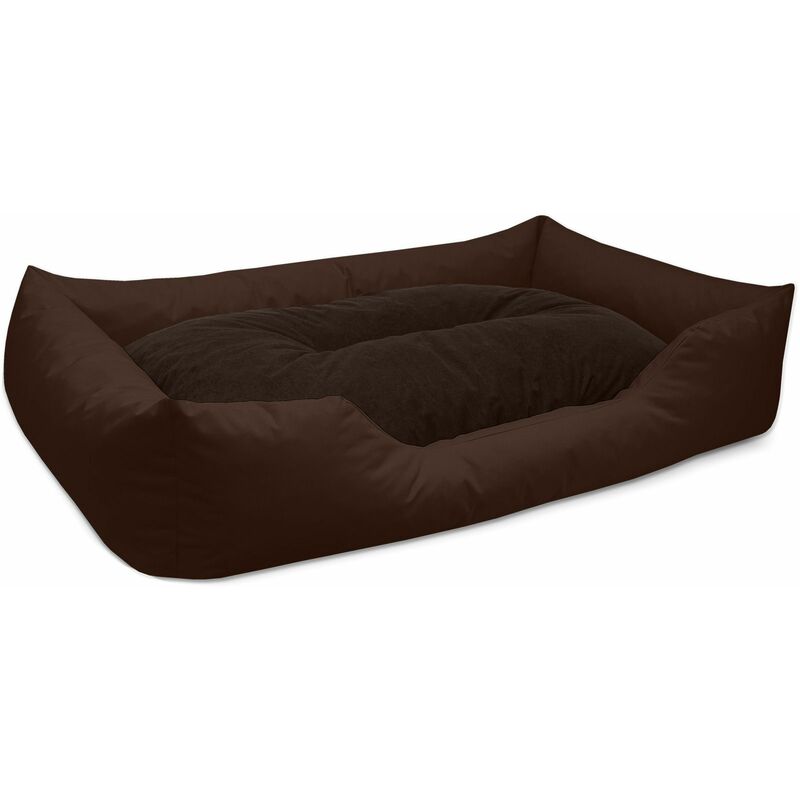 

BedDog® colchón para perro MIMI S hasta XXXL, 26 colores, cama, sofá, cesta para perro:3XL, CHOCOLATE (marrón) - CHOCOLATE (marrón)