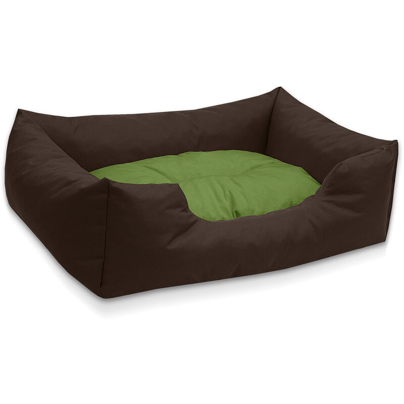 

BedDog® colchón para perro MIMI S hasta XXXL, 26 colores, cama, sofá, cesta para perro:XL, GREEN-FIELD(negro/verde) - GREEN-FIELD(negro/verde)