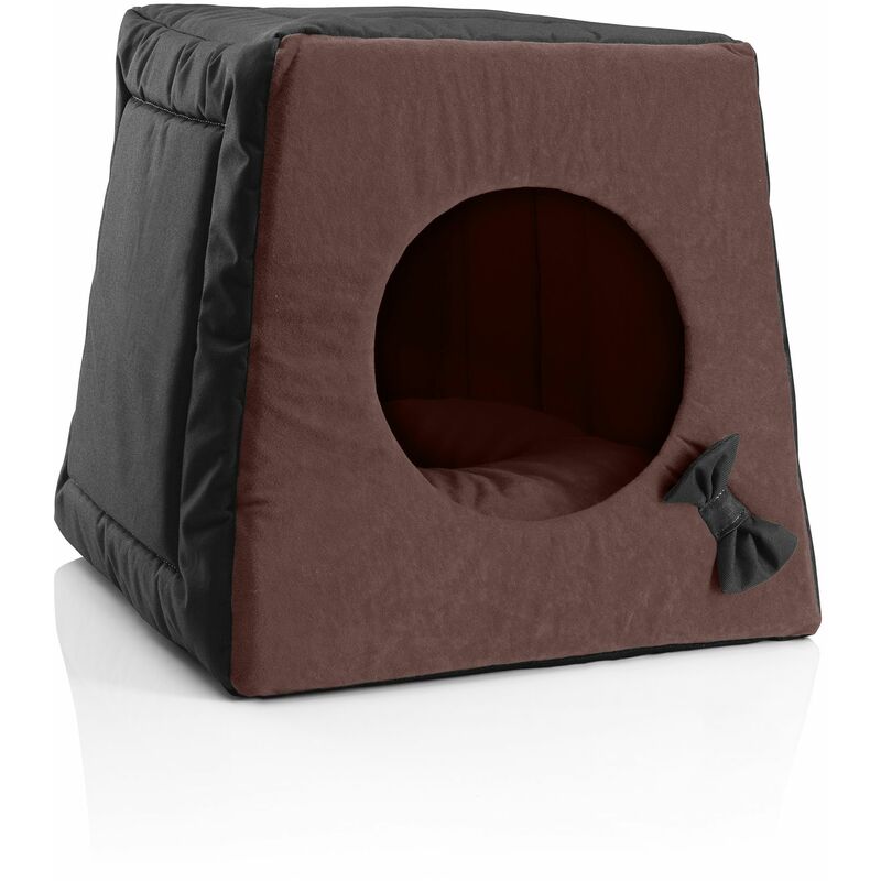 

BedDog® Cueva para gatos 3-1 MIA, alfombra colchon para gatos, almohada lavable, casa y sofa, cojín para gatosperros, nido para mascotas, 10 colores