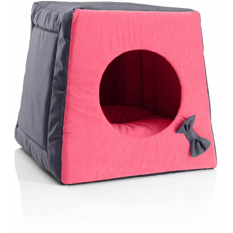 

BedDog® Cueva para gatos 3-1 MIA, alfombra colchon para gatos, almohada lavable, casa y sofa, cojín para gatosperros, nido para mascotas, 10 colores