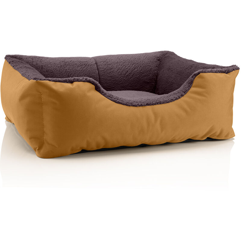 

® perro / gato cama TEDDY S à XXXL, 14 colores a elegir, de Cordura y microfibra, cama para perros lavable, cojín para perros, para interiores y