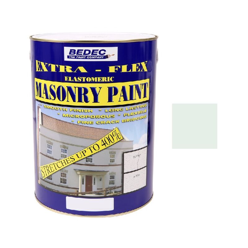 Bedec - Extra Flex Masonry Paint - Alpine - 5 Litre - Alpine