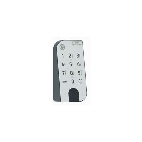 Bedienfeld Entry 7711 KP PIN anthrazit/weiß IP53 beleuchtete Tastatur Entry 7711 KP PIN