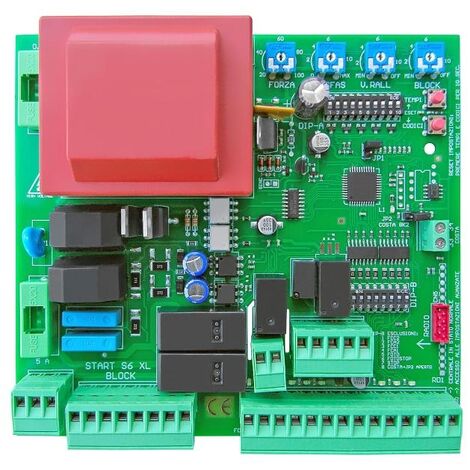 Bedienfeldkarte Bedienfeld 230Vac 230V für Tore Türen NOLOGO START-S6BL